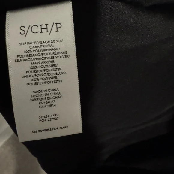 CAbi Black Leather Blazer - Picture 5 of 5